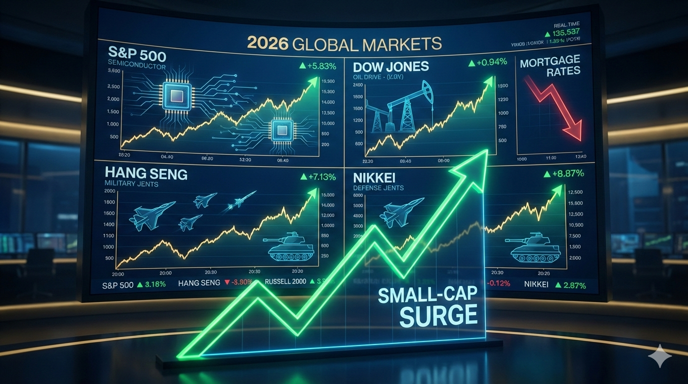 2026년 글로벌 증시 종합 분석: 첫 주 시장 동향 및 투자 전략