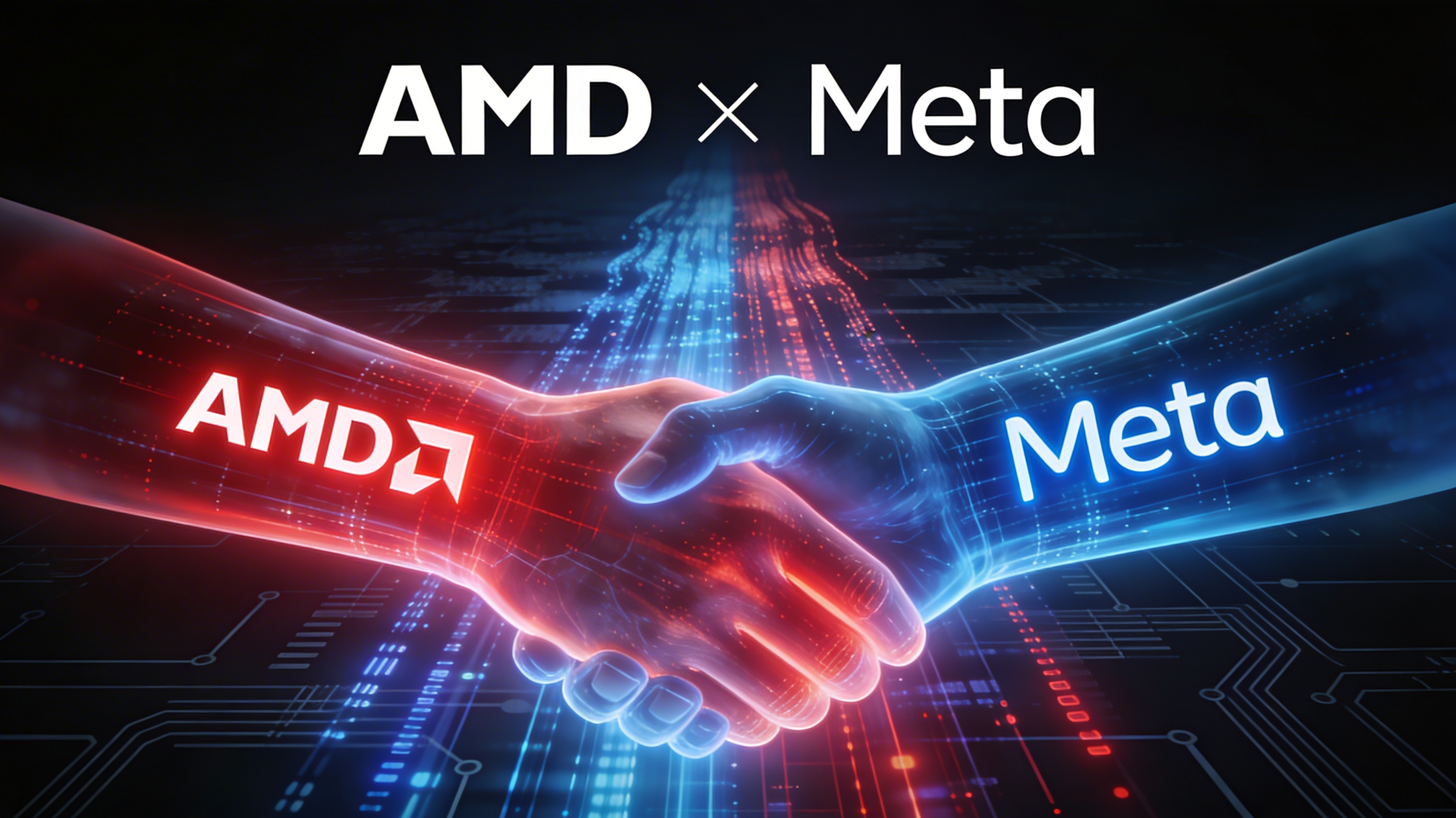 AMD 주가가 갑자기 급등한 이유는? 메타(Meta) 6GW 계약과 엔비디아 독점 붕괴